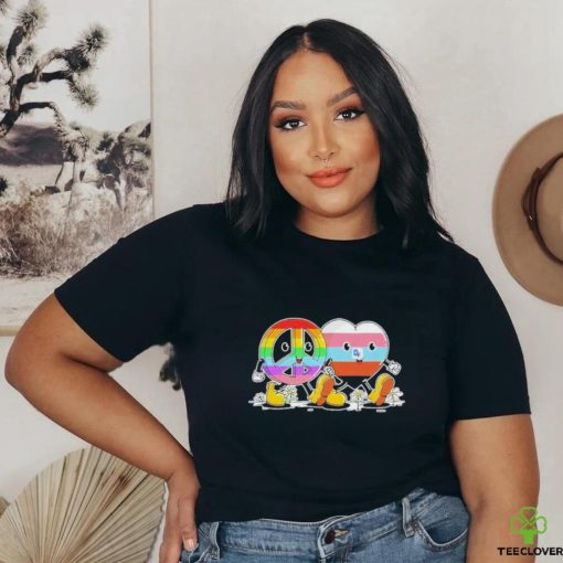Official Peace Love Flowers Shirt