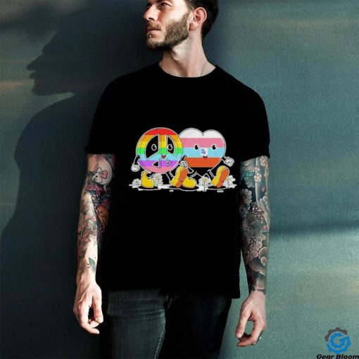 Official Peace Love Flowers Shirt