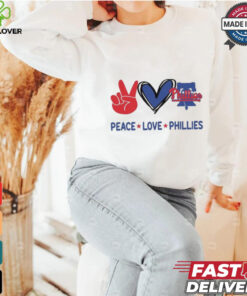 Official Peace Love Philadelphia Phillies MLB 2024 Shirt