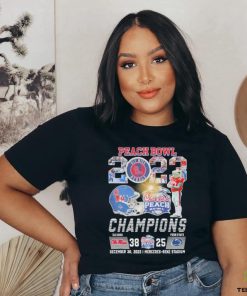 Official Peach Bowl 2023 Ole Miss Rebels Champions 38 25 Penn State Shirt