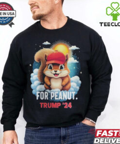 Official Peanut Squirrel Shirt, Justice for Peanut, Trump Peanut Tee, Funny Trump Squirrel Tee, Peanut MAGA Top, Trump Election 2024, Republican Shir
