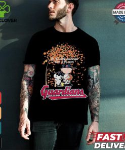 Official Peanuts Characters X Cleveland Guardians It’S The Most Wonderful Time Of The Year 2024 Shirt