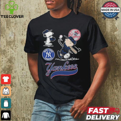 Official Peanuts Characters X New York Yankees 2024 AL East Champions Shirt