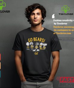 Official Peanuts Characters x California The Gang Go Bears t shirt