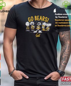 Official Peanuts Characters x California The Gang Go Bears t shirt