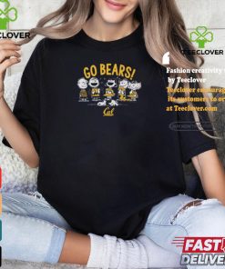 Official Peanuts Characters x California The Gang Go Bears t shirt