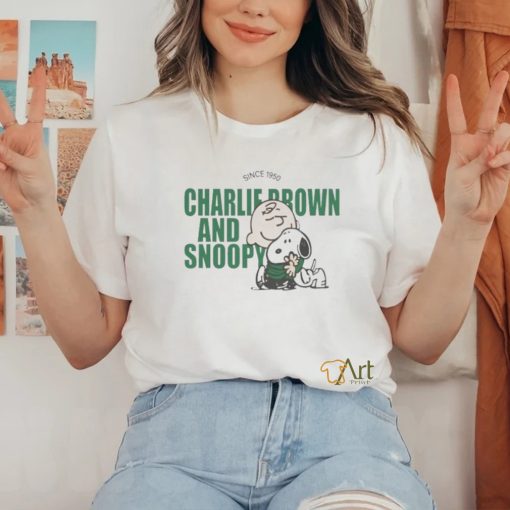 Official Peanuts Charlie Brown And Snoopy Shirt