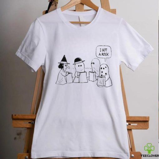 Official Peanuts Charlie Brown I Got A Rock T Shirt