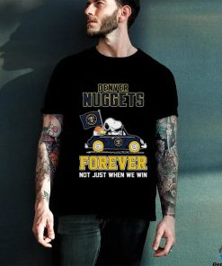 Official Peanuts Snoopy And Woodstock On Car Denver Nuggets Forever Not Just When We Win Shirt 2 Official Peanuts Snoopy And Woodstock On Car Denver Nuggets Forever Not Just When We Win Shirt