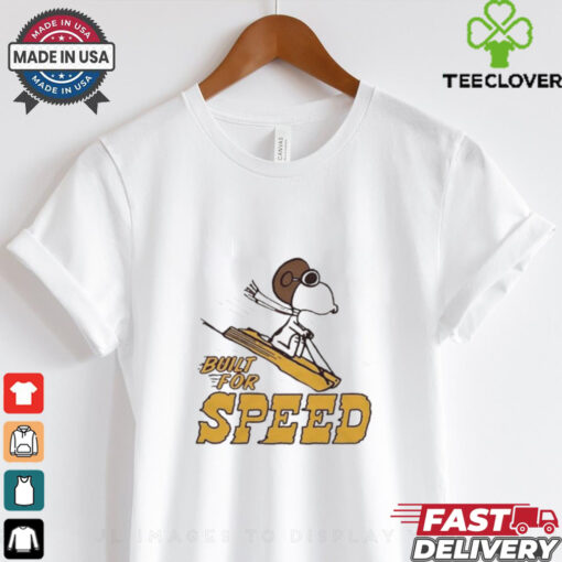 Official Peanuts Snoopy Built For Speed 2024 t shirt