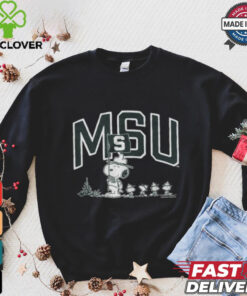 Official Peanuts x Michigan State Beagle Scouts Shirt