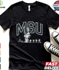 Official Peanuts x Michigan State Beagle Scouts Shirt