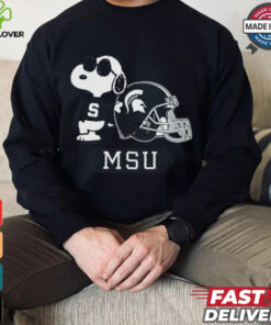 Official Peanuts x Michigan State Joe Cool Football Shirt