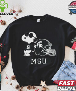 Official Peanuts x Michigan State Joe Cool Football Shirt