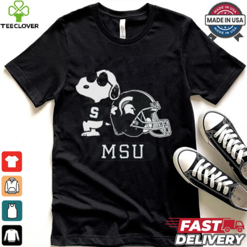 Official Peanuts x Michigan State Joe Cool Football Shirt