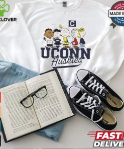 Official Peanuts x UConn Huskies The Gang t shirt