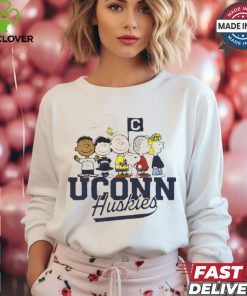 Official Peanuts x UConn Huskies The Gang t shirt