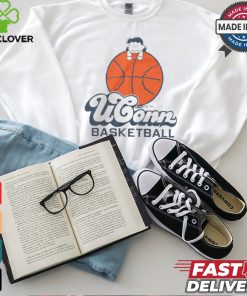Official Peanuts x UConn Lucy Basketball t shirt