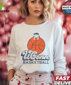 Official Peanuts x UConn Lucy Basketball t shirt