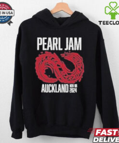 Official Pearl Jam Auckland November 08 2024 Tour T Shirt