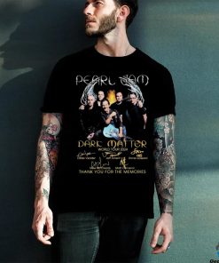 Official Pearl Jam Dark Matter World Tour 2024 thank you for the memories signatures shirt