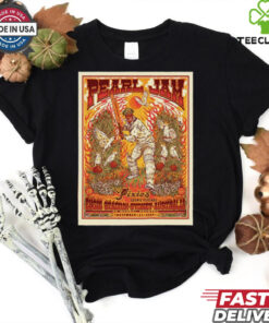 Official Pearl Jam Pixies Plus Cosmic Psychos Engie Stadium Sydney Australia On Wangal Country Nov 21st Event Poster shirt