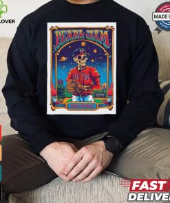 Official Pearl Jam September 15 And 17 Fenway Boston Ma Poster Shirt