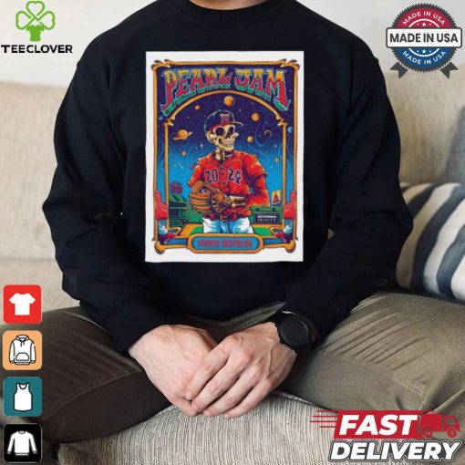 Official Pearl Jam September 15 And 17 Fenway Boston Ma Poster Shirt
