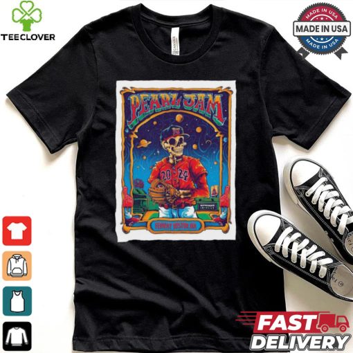 Official Pearl Jam September 15 And 17 Fenway Boston Ma Poster Shirt