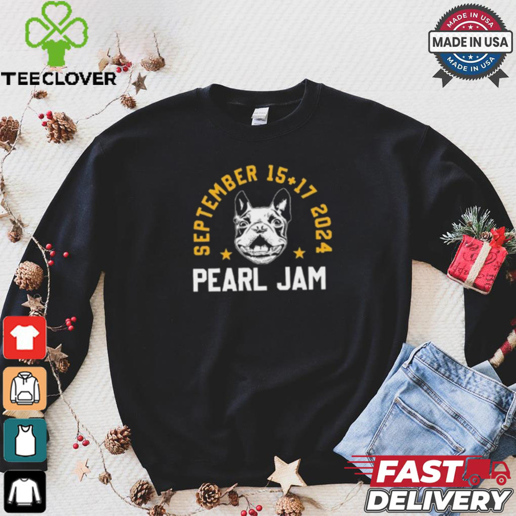 Official Pearl Jam September 15+17 2024 Boston Ma Shirt Official Pearl Jam September 15+17 2024 Boston Ma Shirt
