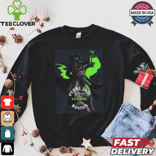 Official Pearl Jam September 15th & 17th 2024 Fenway With Glen Hansard Boston Shirt
