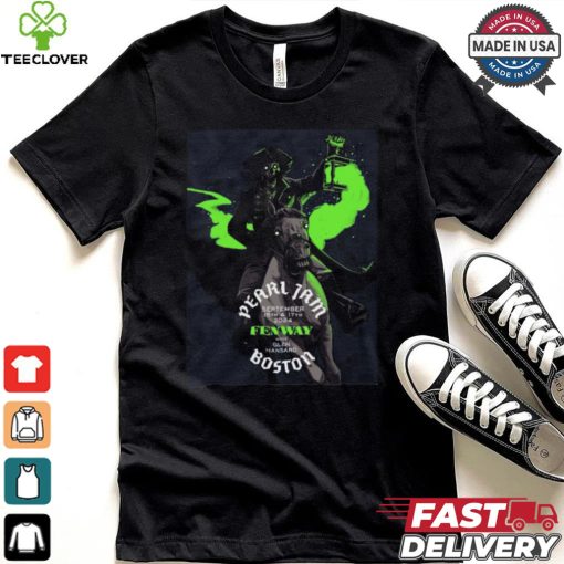 Official Pearl Jam September 15th & 17th 2024 Fenway With Glen Hansard Boston Shirt