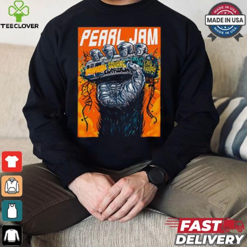 Official Pearl Jam September 4rd 2024 New York, NY Madison Square Garden Poster shirt