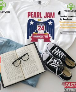 Official Pearl Jam Show In Missoula Montana At Washington Grizzly Stadium On August 22 2024 Two Sides Unisex T Shirt 2 Official Pearl Jam Show In Missoula Montana At Washington Grizzly Stadium On August 22 2024 Two Sides Unisex T Shirt