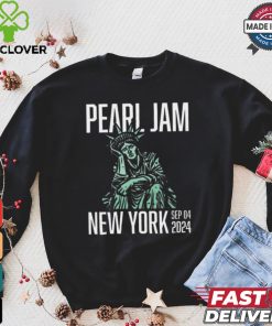 Official Pearl Jam Tour September 4rd 2024 New York, NY Madison Square Garden Merch shirt