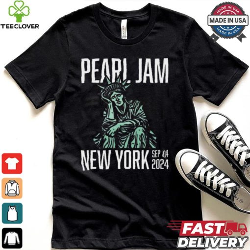Official Pearl Jam Tour September 4rd 2024 New York, NY Madison Square Garden Merch shirt