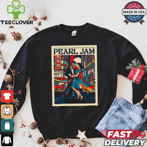 Official Pearl Jam Wrigley Field Chicago Illinois Aug 29 and 31 2024 With Glen Hansard Poster hoodie, sweater, longsleeve, shirt v-neck, t-shirt