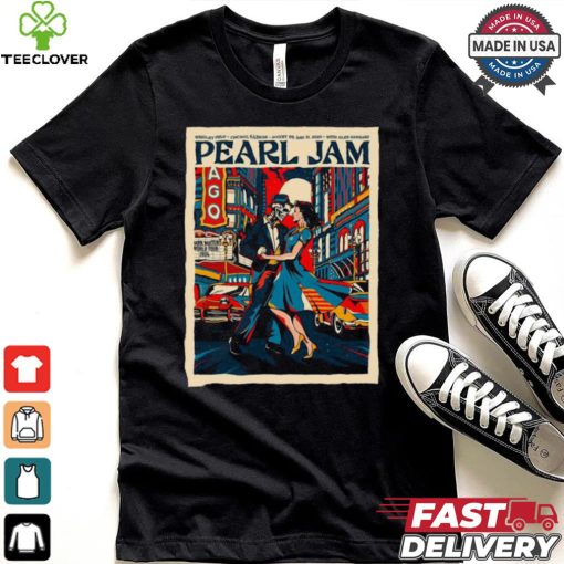 Official Pearl Jam Wrigley Field Chicago Illinois Aug 29 and 31 2024 With Glen Hansard Poster hoodie, sweater, longsleeve, shirt v-neck, t-shirt