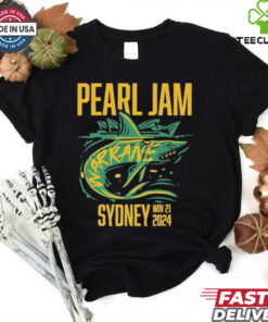 Official Pearl Jam at ENGIE Stadium, Sydney, Australia On November 21, 2024 Shirt