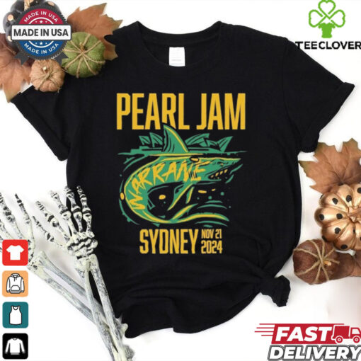 Official Pearl Jam at ENGIE Stadium, Sydney, Australia On November 21, 2024 Shirt
