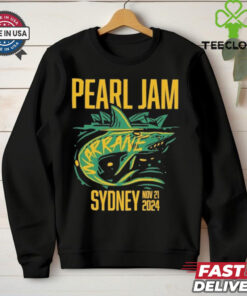 Official Pearl Jam at ENGIE Stadium, Sydney, Australia On November 21, 2024 Shirt