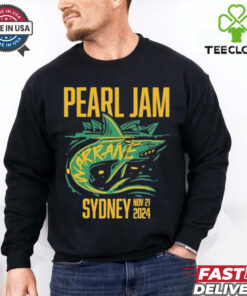 Official Pearl Jam at ENGIE Stadium, Sydney, Australia On November 21, 2024 Shirt