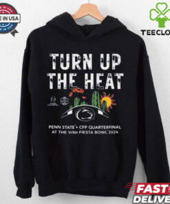 Official Penn State Nittany Lions 2024 College Football Playoff Fiesta Bowl Turn Up The Heart t shirt