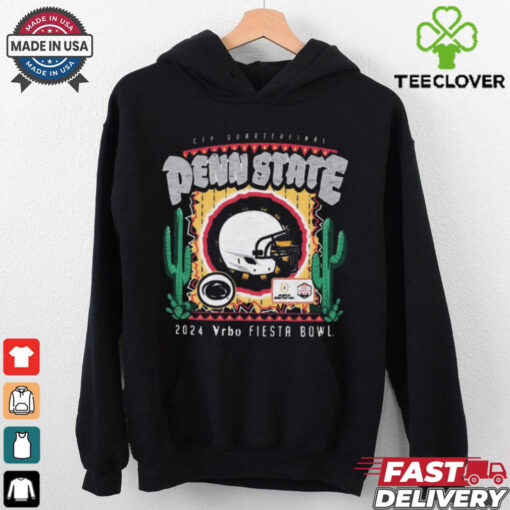 Official Penn State Nittany Lions 2025 College Football Playoff Quarterfinal VRBO Fiesta Bowl Bound t shirt