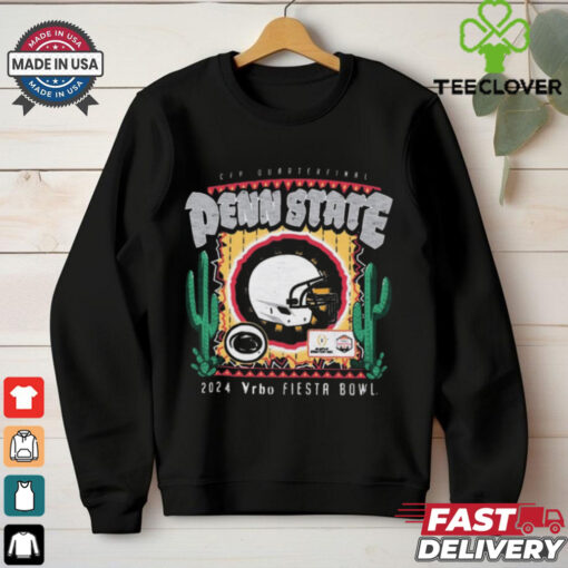 Official Penn State Nittany Lions 2025 College Football Playoff Quarterfinal VRBO Fiesta Bowl Bound t shirt