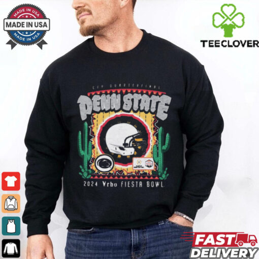 Official Penn State Nittany Lions 2025 College Football Playoff Quarterfinal VRBO Fiesta Bowl Bound t shirt