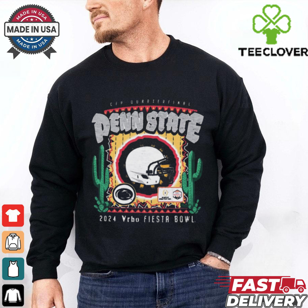 Official Penn State Nittany Lions 2025 College Football Playoff Quarterfinal VRBO Fiesta Bowl Bound t shirt Official Penn State Nittany Lions 2025 College Football Playoff Quarterfinal VRBO Fiesta Bowl Bound t shirt