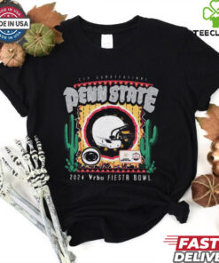 Official Penn State Nittany Lions 2025 College Football Playoff Quarterfinal VRBO Fiesta Bowl Bound t shirt