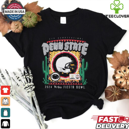 Official Penn State Nittany Lions 2025 College Football Playoff Quarterfinal VRBO Fiesta Bowl Bound t shirt