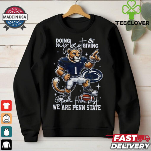 Official Penn State Nittany Lions Engineered For H12story Mascot  Fan Favorite Shirt